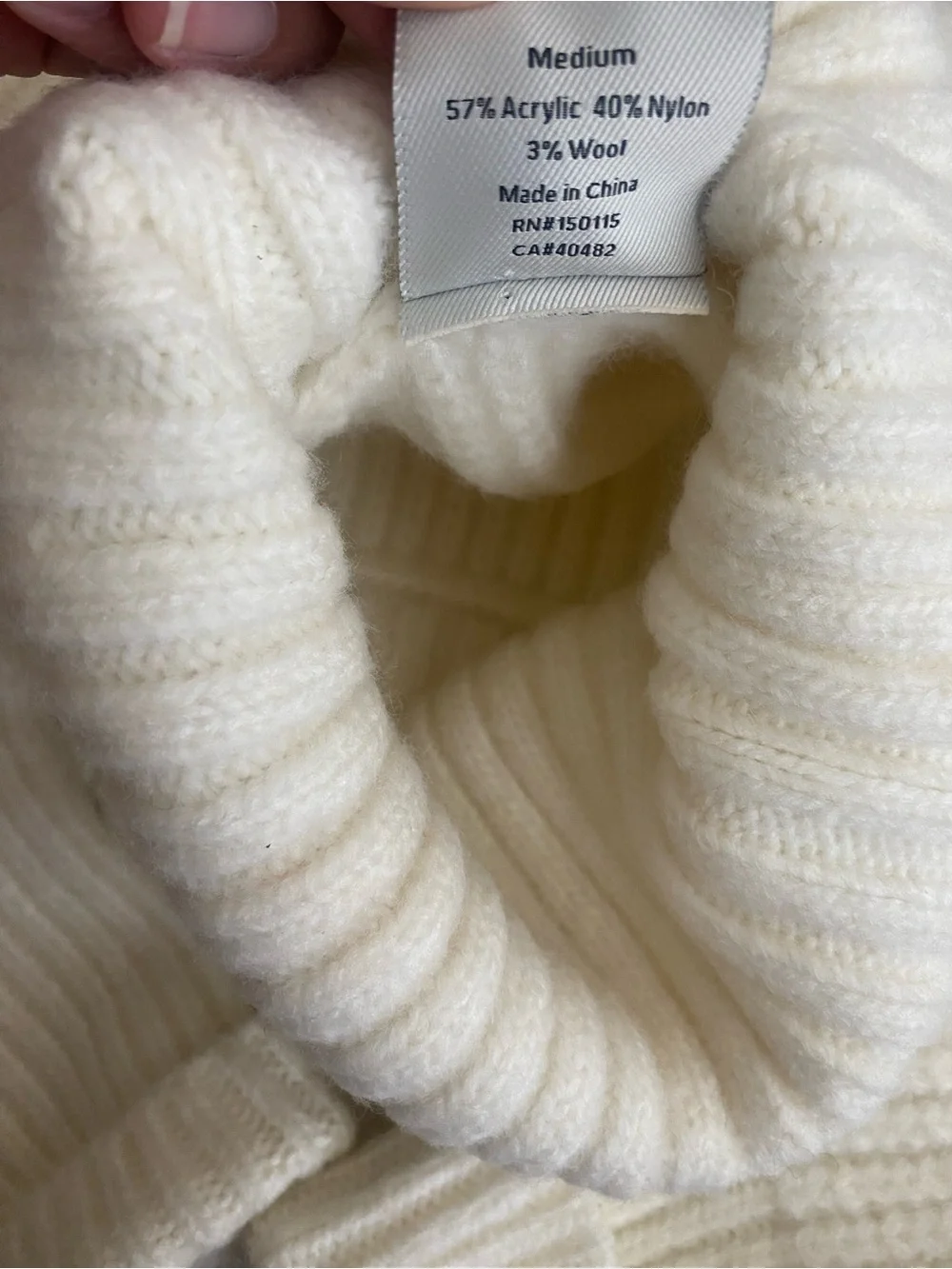 Varley Rogan Cropped Knit sweater